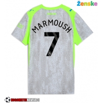 Ženske Nogometnih dresov Manchester City Omar Marmoush #7 Tretji 2025-26 Kratki rokavi